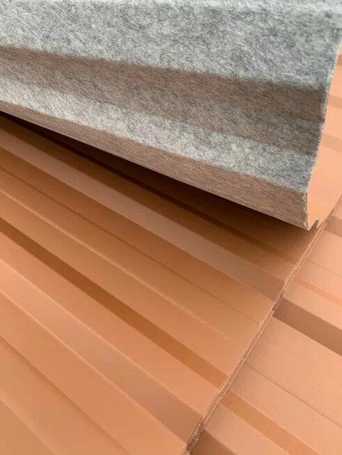 Blacha Trapezowa z opcją podklejenia Filcu ANTYSKROPLENIOWY