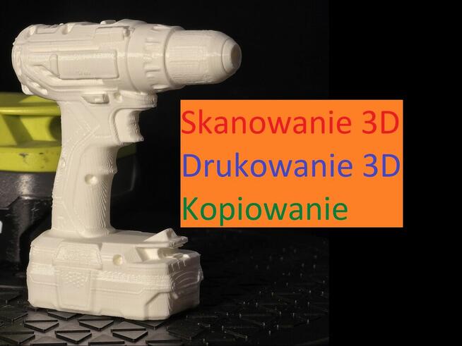 Druk 3D, Skan 3D, modelowanie 3D, kopiowanie, darmowa wycena