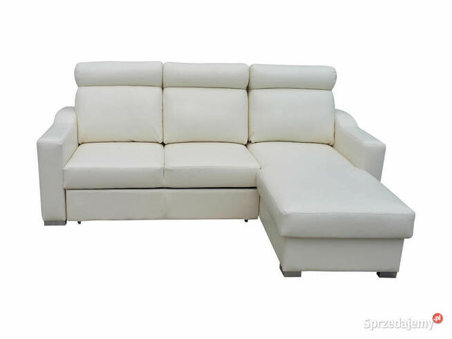 Narożnik MAXIM - niewielki i nowoczesny! Spanie + pojemnik