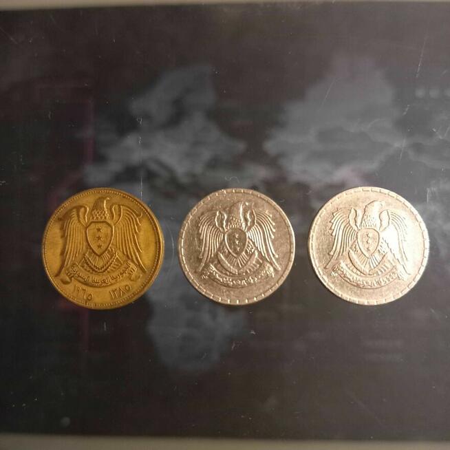 SYRIA monety obiegowe 1965 - 1968