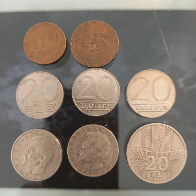 PRL monety obiegowe 1974 - 1990