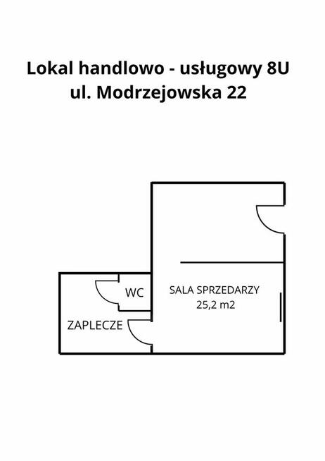 Lokal handlowo - usługowy 37m2 Centrum Sosnowca