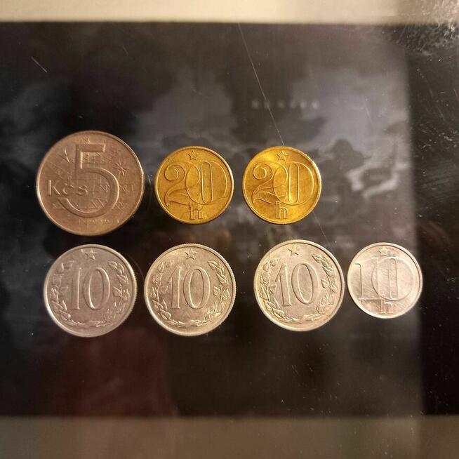 CZECHOSŁOWACJA monety obiegowe 1962 - 1988