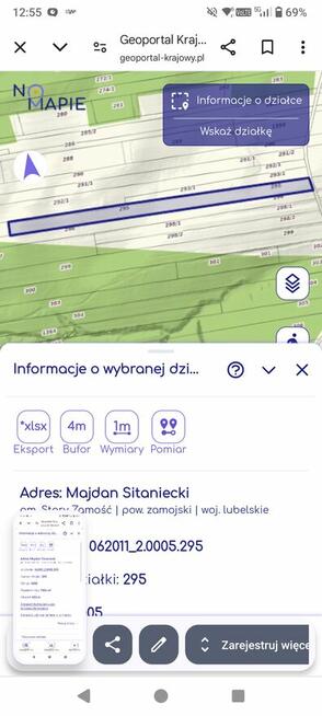 Sprzedam Pola Rolne Kl 3,4,5 Razem 7 pól 5 hektarów i 3 lasy
