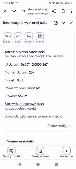 Sprzedam Pola Rolne Kl 3,4,5 Razem 7 pól 5 hektarów i 3 lasy