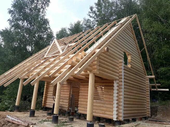Całoroczny dom z bali - dom drewniany letniskowy