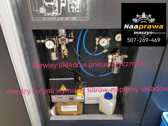 Naprawa maszyn przemysłowych, pomoc w awariach Małopol.