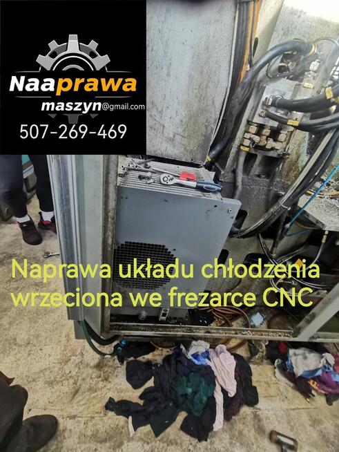 Naprawa maszyn przemysłowych, pomoc w awariach Małopol.