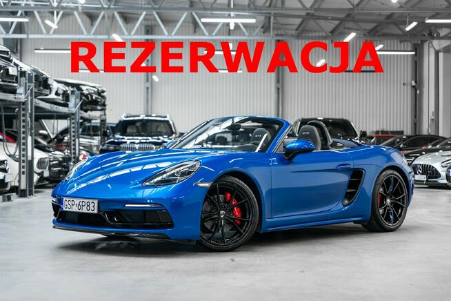 Porsche 718 Boxster GTS 2.5L. Salon PL. Gwarancja Approved. Ideał.