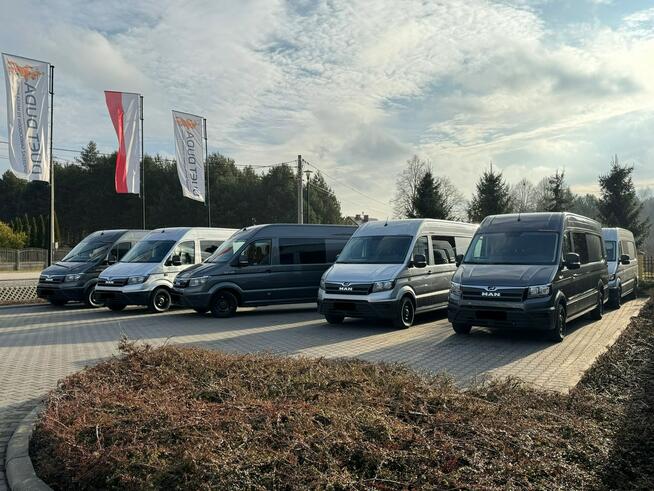Mercedes Sprinter 3.180 Automat 7-OSÓB Brygadówka EXTRA LONG L5H3 Nowy 2024 Crafter Man