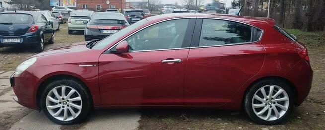 Alfa Romeo Giulietta skórzana tapicerka, piękny kolor- wiśnia, GWARANCJA.