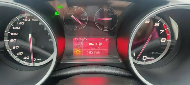 Alfa Romeo Giulietta skórzana tapicerka, piękny kolor- wiśnia, GWARANCJA.