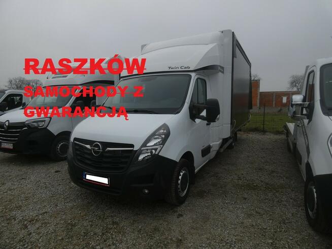 OPEL MOVANO TWIN CAB 10 EP plandeka leasing winda