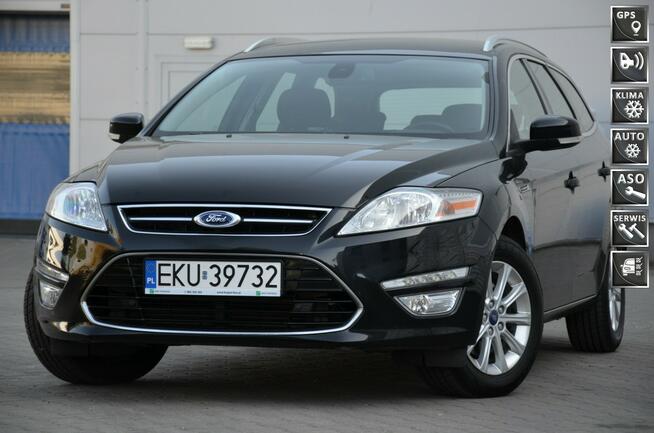 Ford Mondeo Czarny Zarejestrowany 2.0TDCI 140KM Serwis Lift Navi Convers+