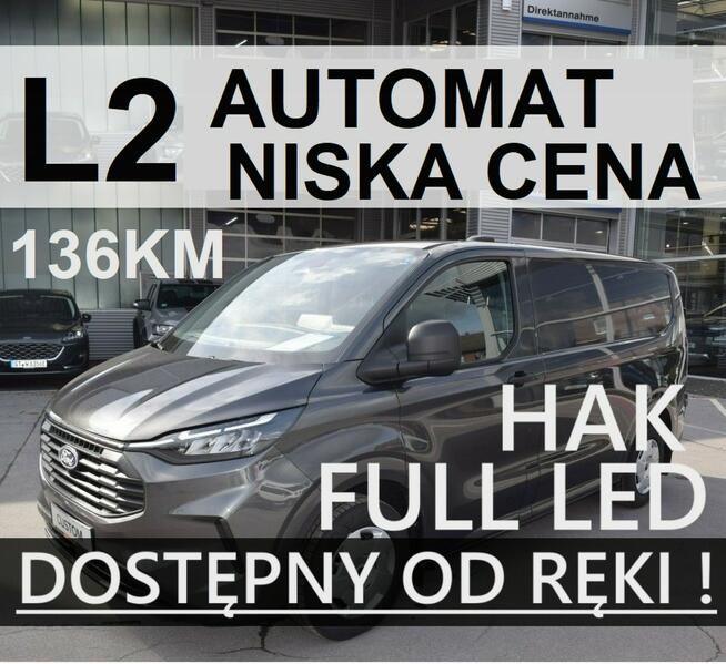 L2 Nowy Ford Custom Automat 136KM Dostępny od ręki Niska Cena