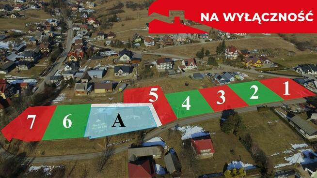 Wymiarowe działki budowlane w Krośnicy