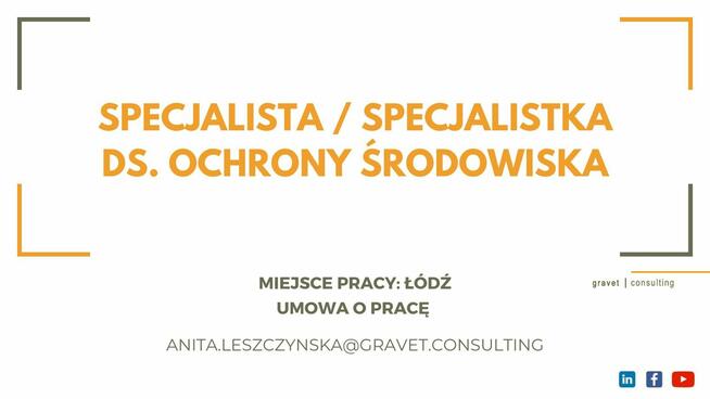 SPECJALISTA DS. OCHRONY ŚRODOWISKA