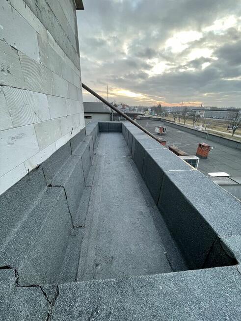 hydroizolacja dachy, tarasy,papa term, membrana PVC