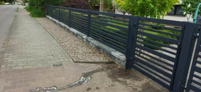 Nowoczesne ogrodzenia palisadowe producent bramy furtki