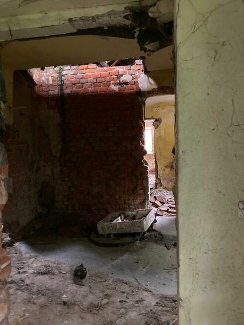 Baborów - działka z domem do rozbiórki za cenę 70.000,- zł.