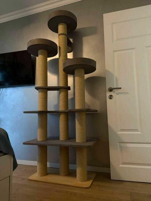 Drapak dla kota na wymiar, darmowa wizualizacja 3D