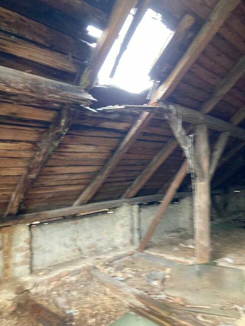 Baborów - działka z domem do rozbiórki za cenę 70.000,- zł.