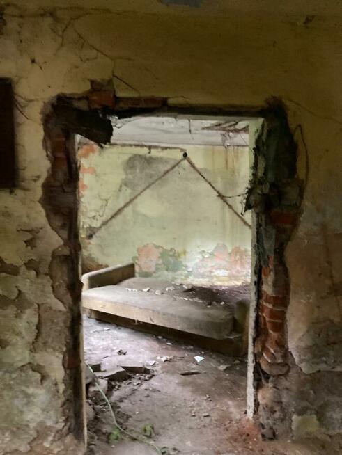 Baborów - działka z domem do rozbiórki za cenę 70.000,- zł.