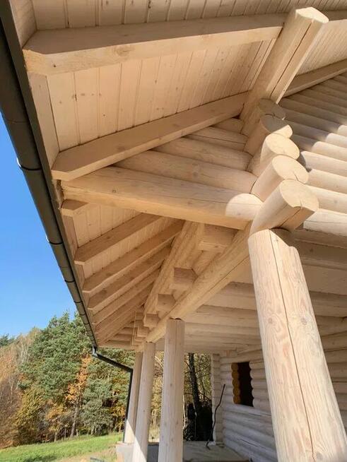 Całoroczny dom z bali - dom drewniany letniskowy