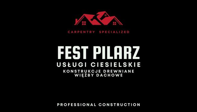 Więźby dachowe, altanki, wiaty MONTAŻ