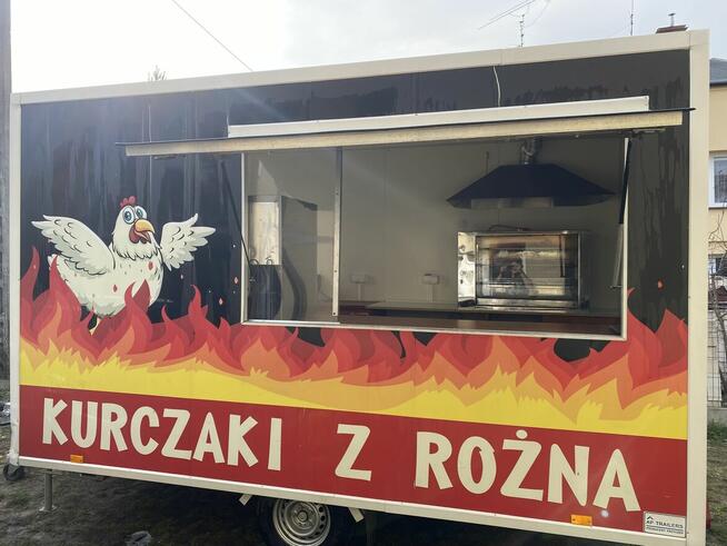 Sprzedam Przyczepę Gastronomiczna Kurczaki Z Rozna