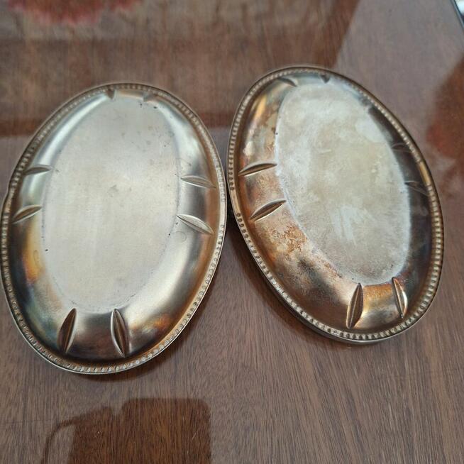 koszyczki z rączką, ze srebra pozłacane