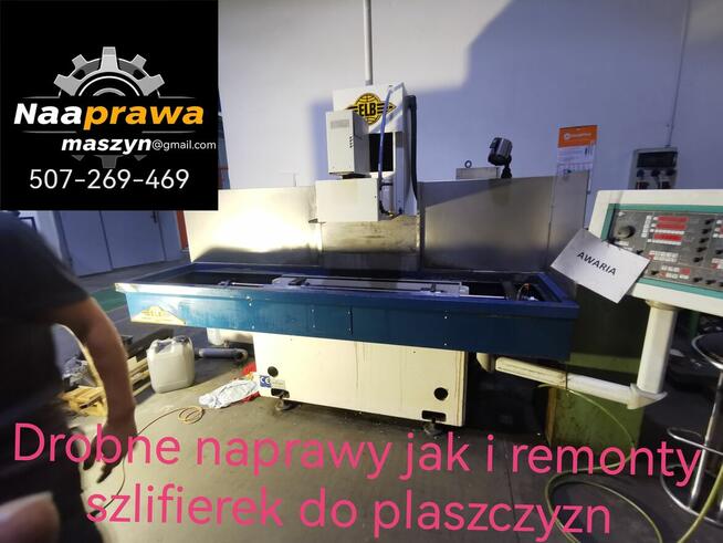 Naprawa maszyn przemysłowych, pomoc w awariach Małopol.