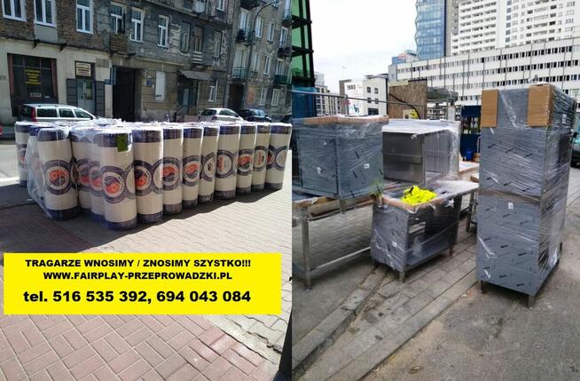 TRAGARZE WNOSIMY /ZNOSIMY WSZYSTKO TANIO JESZCZE DZIŚ