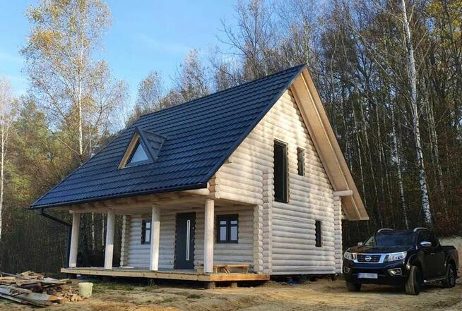 Całoroczny dom z bali - dom drewniany letniskowy