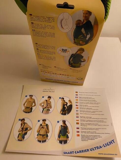 Nosidło chusta dla dziecka Amazonas Smart Carrier Ultra Ligh