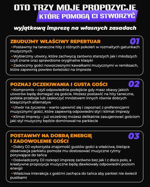 DJ na Twoją imprezę | Oprawa muzyczna z klasą