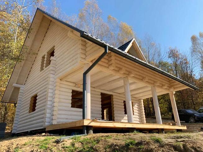Całoroczny dom z bali - dom drewniany letniskowy