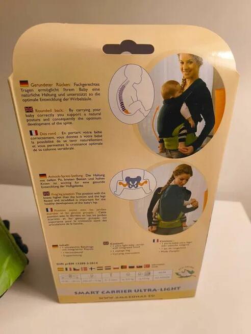 Nosidło chusta dla dziecka Amazonas Smart Carrier Ultra Ligh