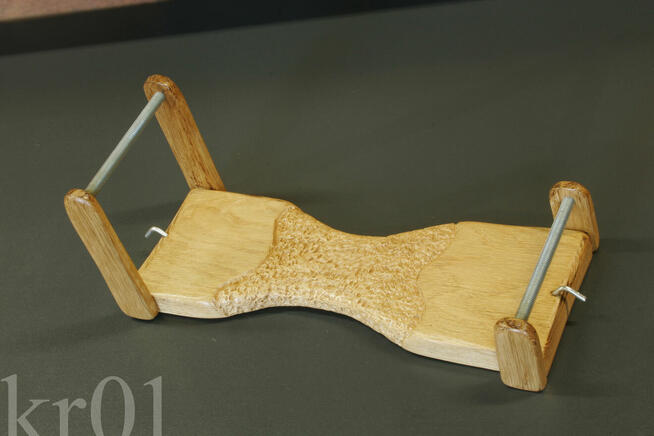 drewniane krosno dębowe zdobione krosno do bransoletek