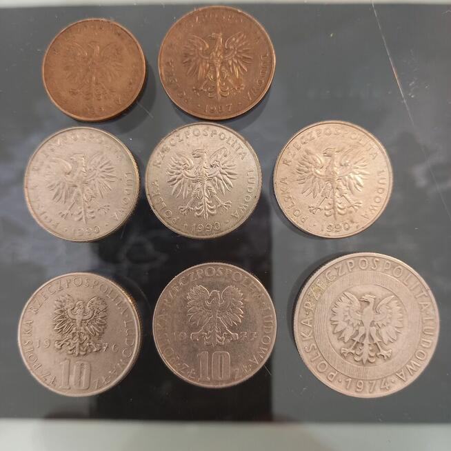 PRL monety obiegowe 1974 - 1990
