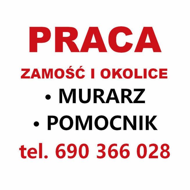 Murarz/pomocnik