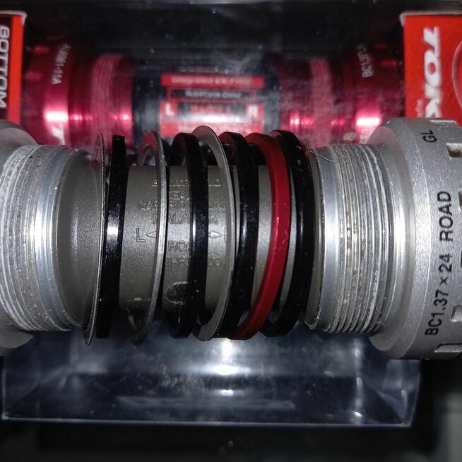 Pierścienie dystansowe HOLLOWTECH 2.5mm 1mm 0.5mm