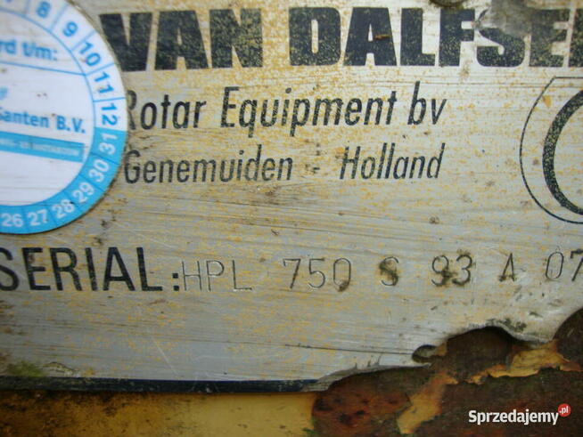 łyżka przesiewająca ROTAR HPL 750