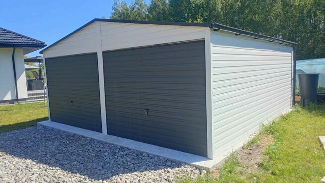 Garaże blaszane drewnopodobne 3x5,4x5,4x6,5x6,6x5,6x6,8x6