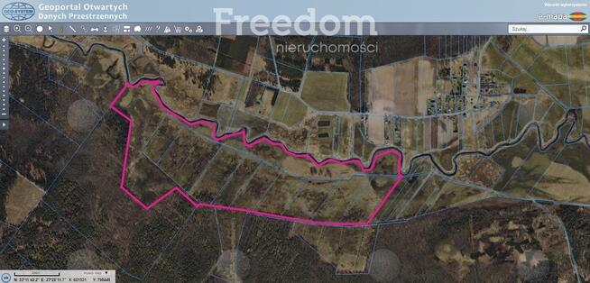 40 ha przy rzece Supraśl – idealne pod inwestycję