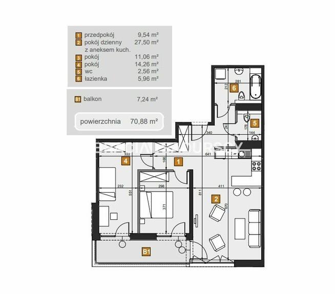 Mieszkanie Kraków Dębniki , Dębniki, Babińskiego