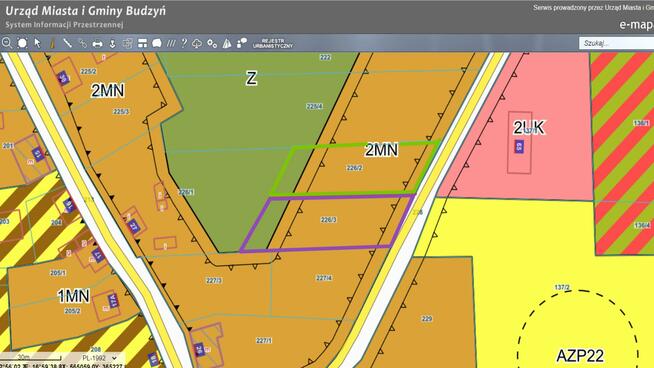 Działka budowlana Podstolice gm. Budzyń