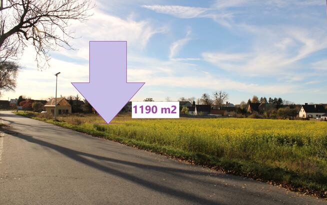 Działka budowlana Podstolice gm. Budzyń