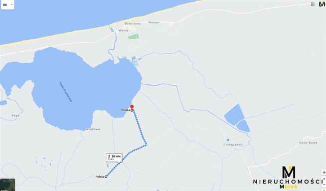 Działka siedliskowa Karcino gm. Kołobrzeg