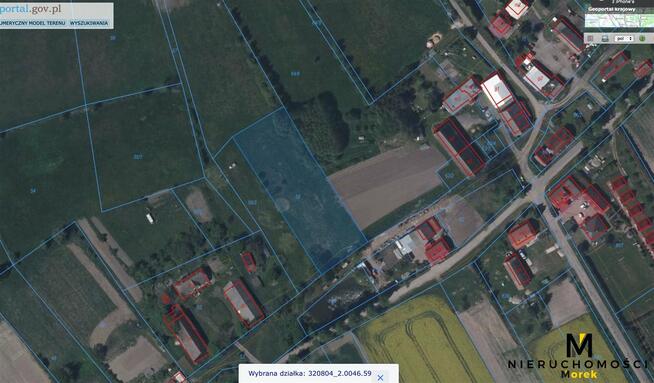Działka siedliskowa Karcino gm. Kołobrzeg